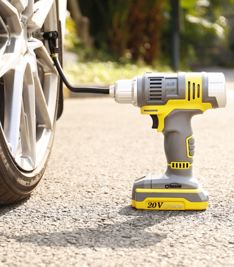 Oasser Portable Tire Inflator Air Compressor 20V Cordless Car Tire Pump