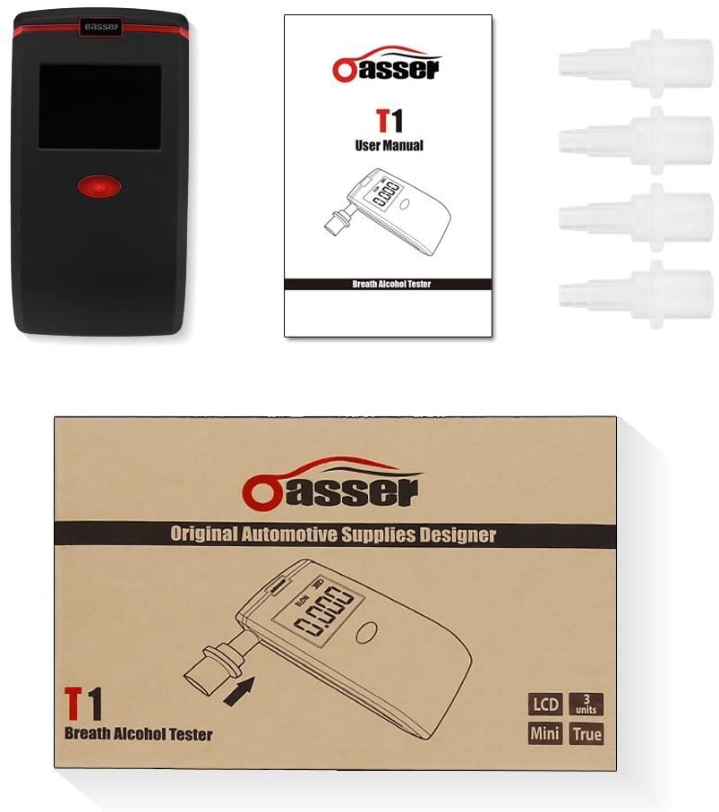 Oasser Breathalyzer Alcohol Tester Professional Breathalyzer